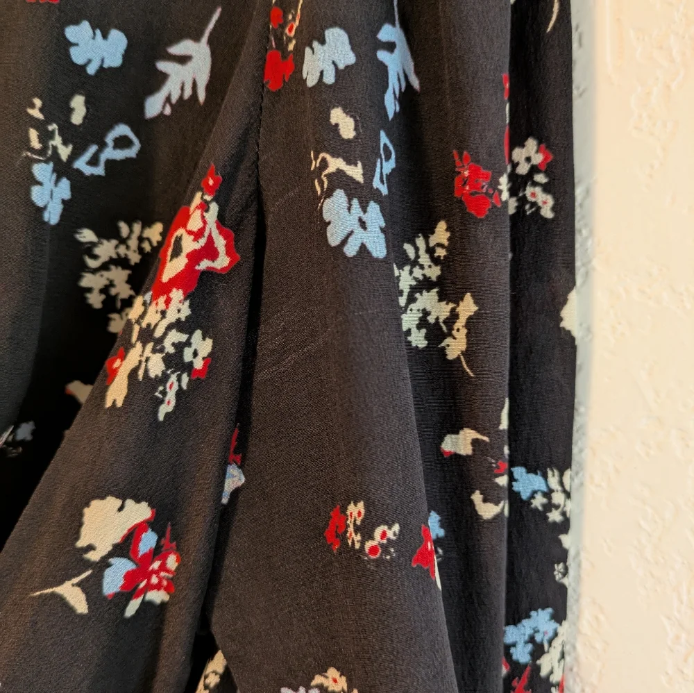 Tanya Taylor 100%Silk Floral Clusters Clio Top - Picture 11 of 11